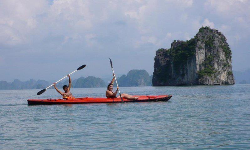 Hoang Gia Minh Hotel Cat Ba Island Bagian luar foto