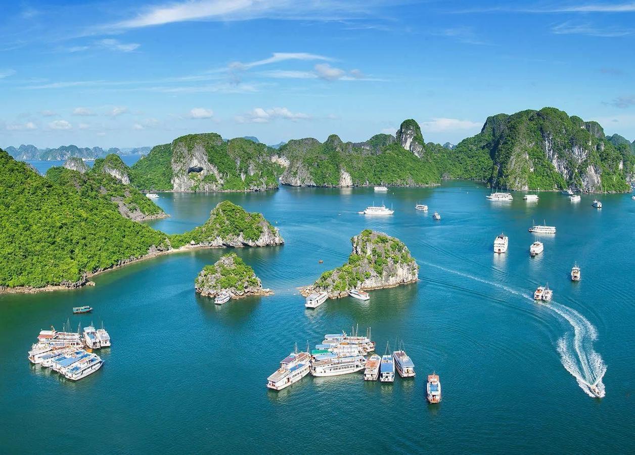 Hoang Gia Minh Hotel Cat Ba Island Bagian luar foto